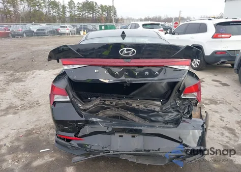 2022 Hyundai Elantra Sel из США, поврежденный, VIN 5NPLS4AG9NH085327